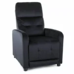 Fotel rozkładany OTUS Velvet - czarny Bluvel 19