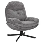 Fotel obrotowy HARPER - szary