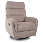 Fotel rozkładany obrotowy ARGOS Raven - ciemny beżowy Raven 30