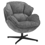 Fotel obrotowy BETTY - szary