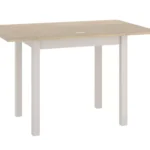 Stół rozkładany FLIP 80/160x80 - dąb cremona torro/kaszmir