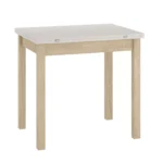 Stół rozkładany FLIP 80/120x60 - kaszmir/dąb cremona torro