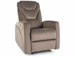 Fotel rozkładany Kronos Velvet