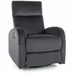 Fotel rozkładany OLIMP Velvet - cappuccino Bluvel 38