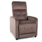 Fotel rozkładany OTUS Velvet - cappuccino Bluvel 38