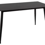 Stół RION 130x70 - czarny mat