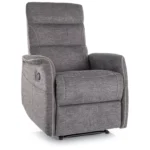 Fotel rozkładany z funkcją masażu SOLON M Brego - ciemny szary Brego 18