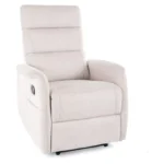 Fotel rozkładany Solon M Brego jasny beżowy