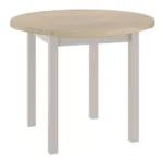 Stół okrągły ADAM 80 cm - dąb cremona torro/kaszmir