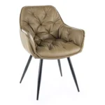 Krzesło Cherry Buffalo oliwkowy