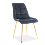 Krzesło Chic Złoty Velvet
