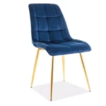 Krzesło Chic Złoty Velvet