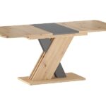 Stół rozkładany EXEL 140/180x85 - dąb artisan/antracyt