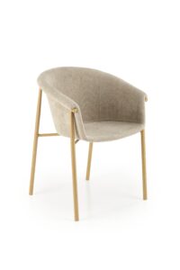 K489 krzesło beżowy(1p=2szt)