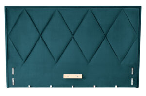 MODULO W4 łóżko 160 - wezgłowie ciemny zielony tap. Monolith 37 (1p=1szt)
